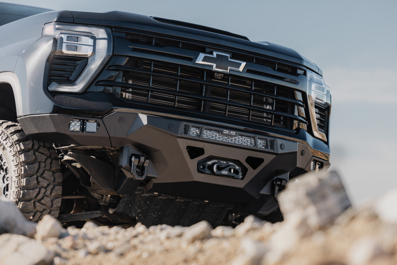 Chevrolet Silverado 2500 Front Bumper - DV8 Offroad - Spec Series - Black - `24-`26